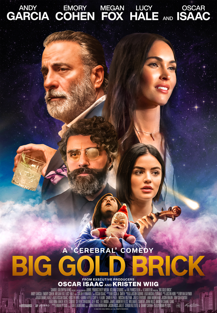 Filmmaker Brian Petsos on Working with Andy Garcia and Oscar Isaac on his New Film “Big Gold Brick”