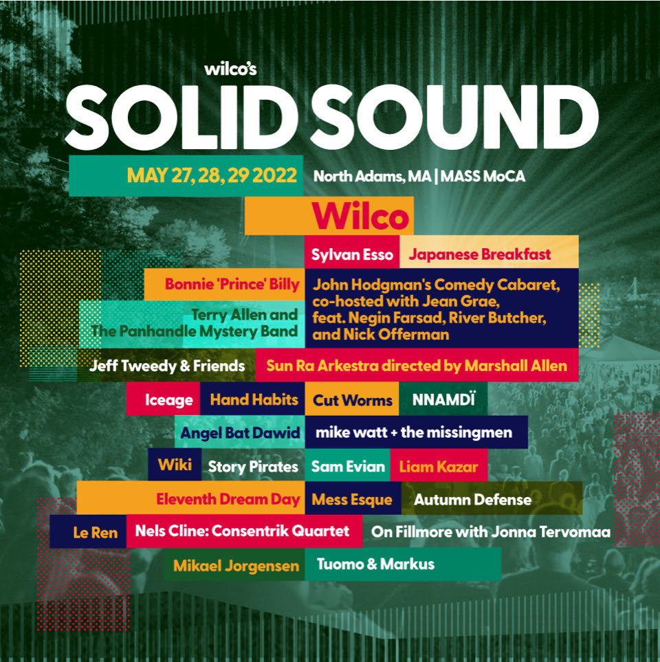 Wilco’s Solid Sound Festival Announces 2022 Lineup: Japanese Breakfast, Sylvan Esso, and More