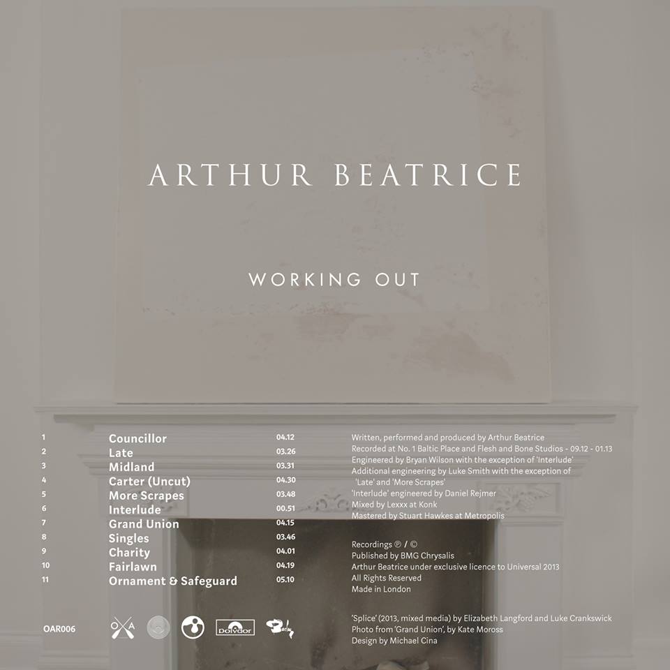 Arthur Beatrice Announce Debut Album, “Working Out”