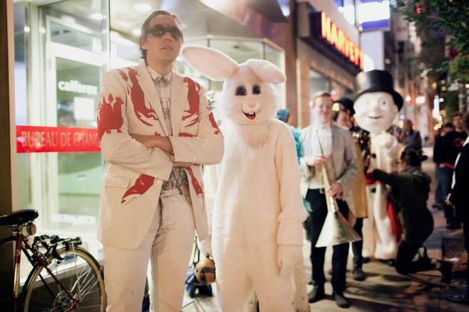 Watch: Arcade Fire Perform New Songs From “Reflektor” in Brooklyn