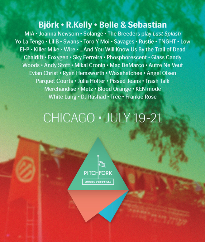 Full Line-up of 2013 Pitchfork Festival Announced