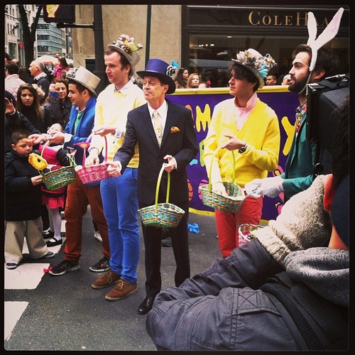 Vampire Weekend and Steve Buscemi Make Surprise Appearance at NYC Easter Parade
