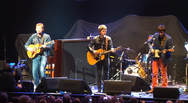 Watch: Damon Albarn, Noel Gallagher, Graham Coxon, and Paul Weller Perform “Tender”