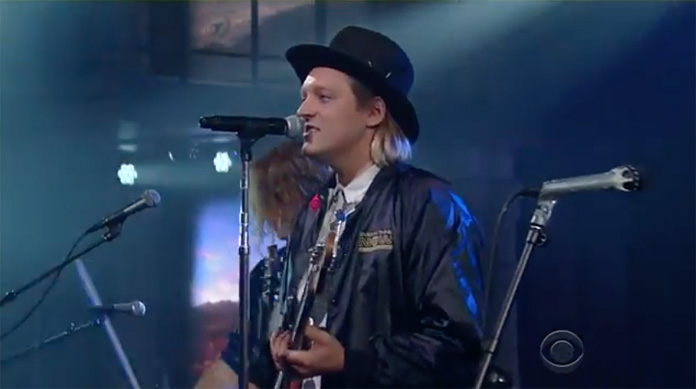 Watch Arcade Fire Perform Two Songs on “Colbert” and Share New Infomercial