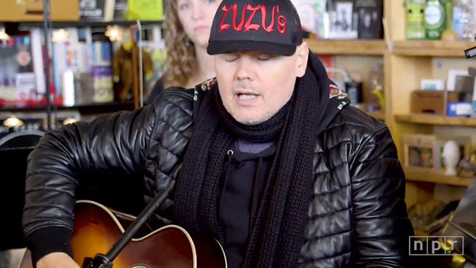 Watch Billy Corgan Perform “Tonight, Tonight” with a String Section for a Tiny Desk Concert