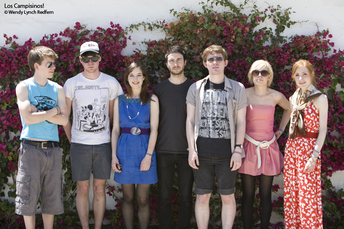 Video of Los Campesinos! Performing “Romance is Boring” on Carson Daily