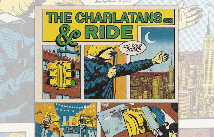 the charlatans and ride tour 2023
