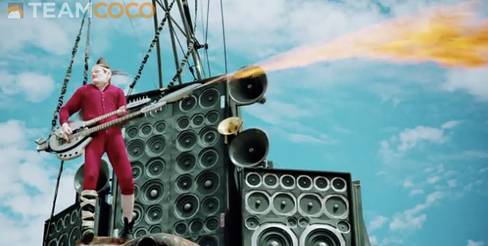 Watch Conan O’Brien Spoof “Mad Max: Fury Road” In Opening to First Comic-Con Show