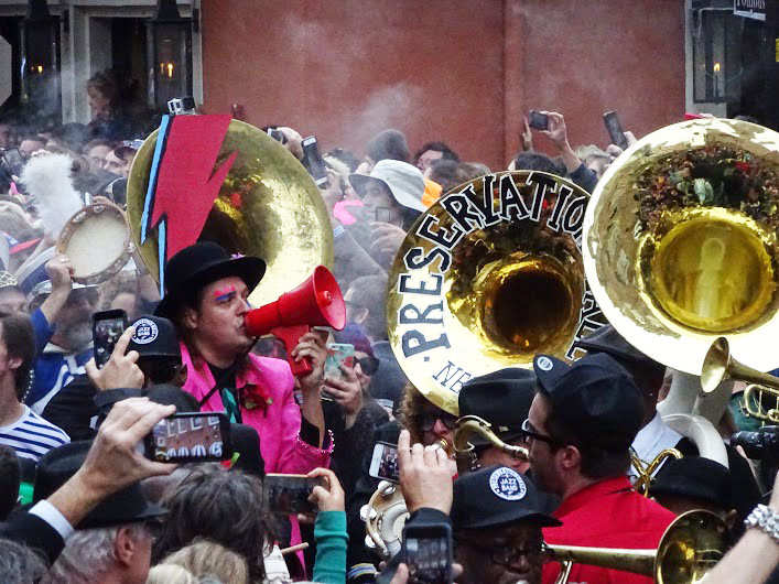 Arcade Fire Leads a David Bowie Second Line Parade in New Orleans - A Full Report