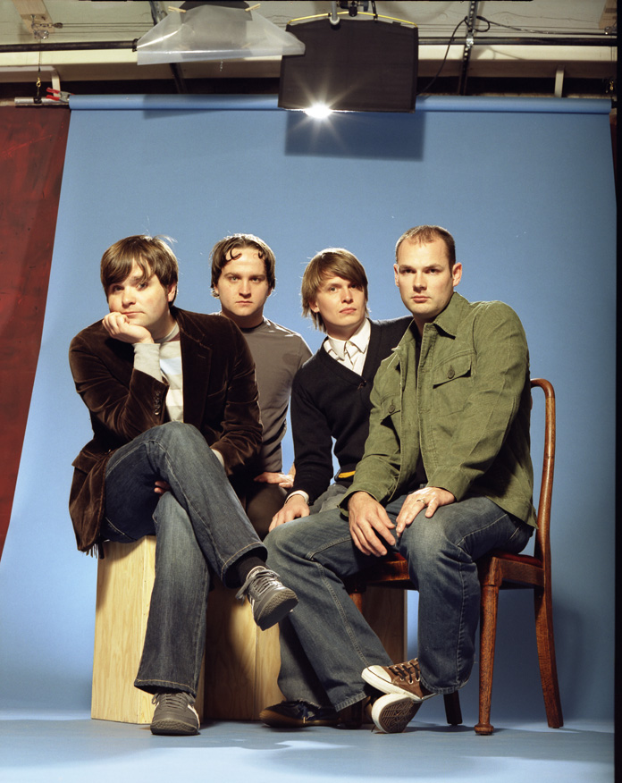 Death Cab for Cutie in Seattle in 2005. This photo was used as the cover of Issue 10 of Under the Radar's print magazine. (Photo by Wendy Lynch Redfern for Under the Radar)