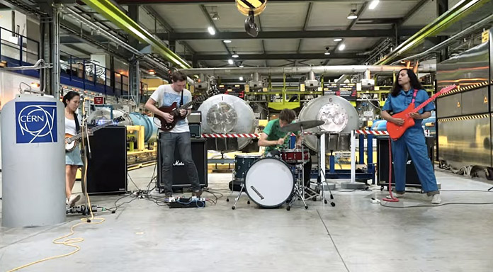 Watch Deerhoof Perform an Improvised Piece at CERN’s Large Hadron Collider in Geneva