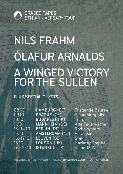 Ólafur Arnalds, Nils Frahm, and A Winged Victory For The Sullen Hit The Road