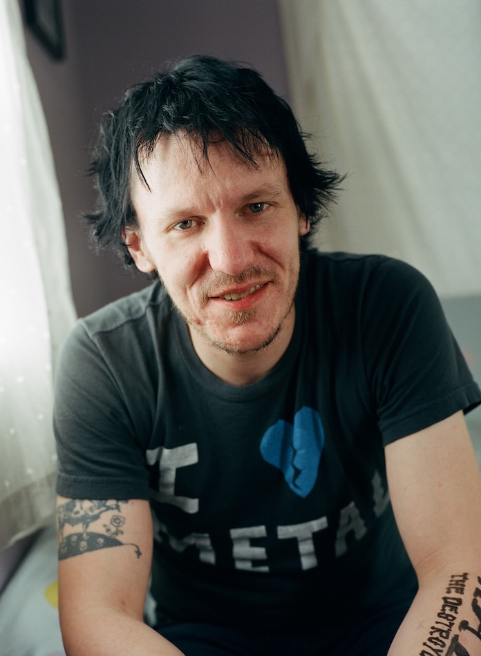 Elliott Smith fotografado para Under the Radar em 2003 por Wendy Lynch Redfern