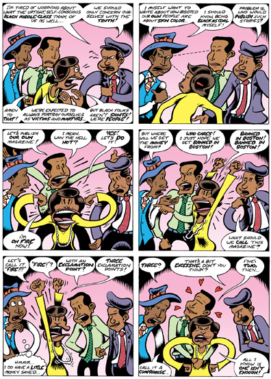 Peter Bagge on “Fire!! The Zora Neale Hurston Story”