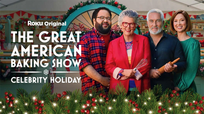 Paul Hollywood and Prue Leith on “The Great American Baking Show”