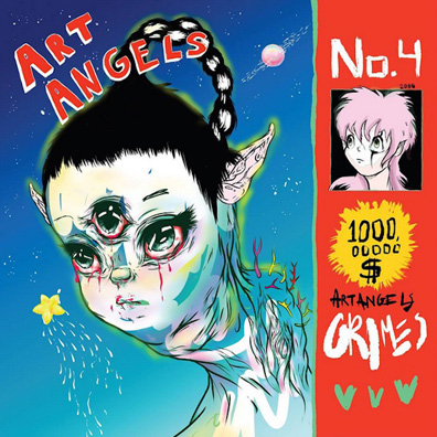 Grimes Announces New Album, “Art Angels,” Reveals Cover Art