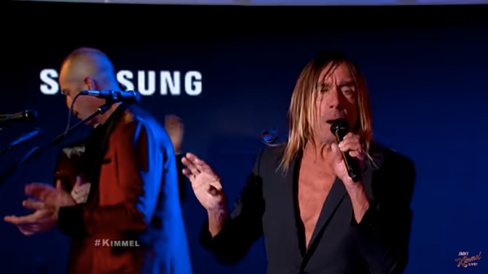 Iggy Pop (featuring Josh Homme) Performs “Sunday” on “Kimmel,” Is Releasing Stooges Book