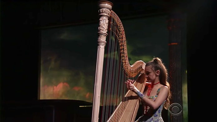 Watch Joanna Newsom Perform “Leaving the City” on “The Late Show with Stephen Colbert”