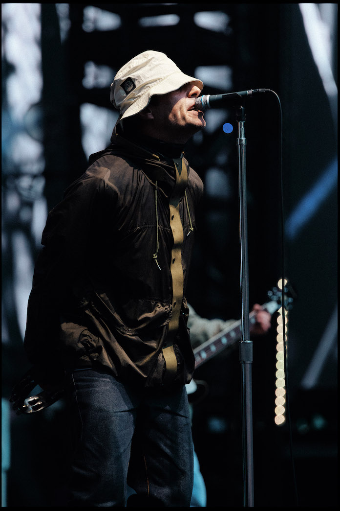 Liam Gallagher performing at Wembley Stadium on July 30, 2025 (Photo courtesy of Big Brother Recordings).