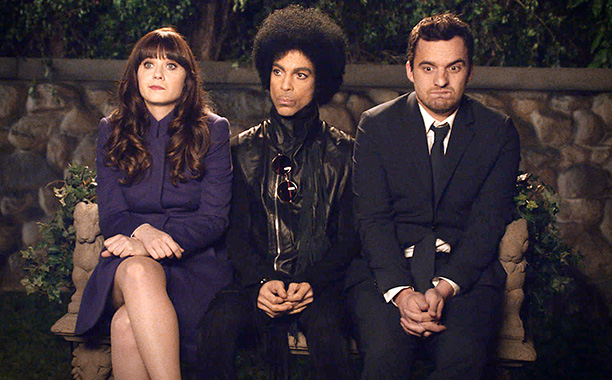 Watch: Prince Guest Stars on “New Girl”