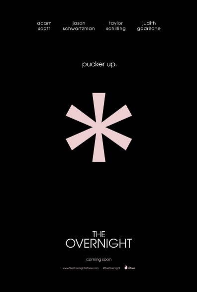 Adam Scott, Taylor Schilling, and Jason Schwartzman on “The Overnight”