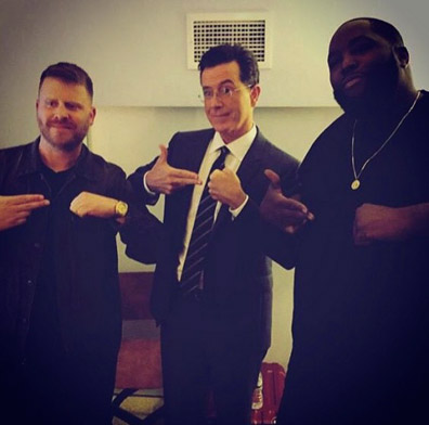 Watch: Run the Jewels and TV on the Radio Perform Together on “The Late Show with Stephen Colbert”