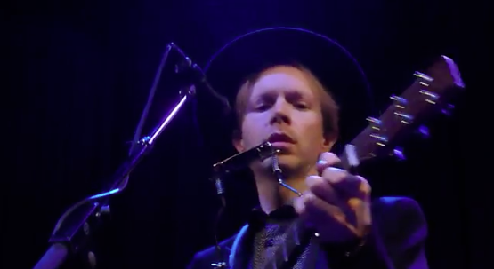 Watch: Beck Plays Two “Song Reader” Songs Live