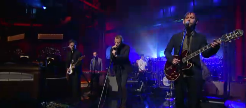 Watch: The National on “Letterman”