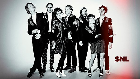 Watch: Arcade Fire Perform on “Saturday Night Live”