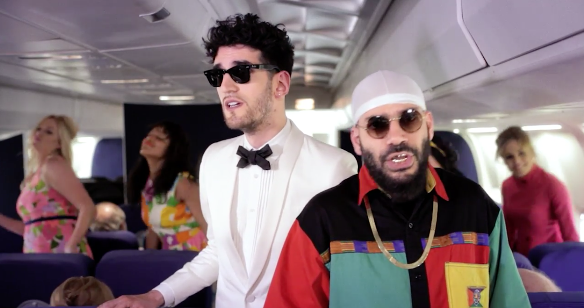Watch: Chromeo Issue Pre-Flight Safety Video for “Funny or Die”