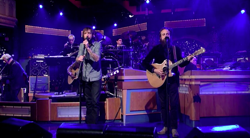 Watch: Iron & Wine and Band of Horses’ Ben Bridwell On “Letterman”