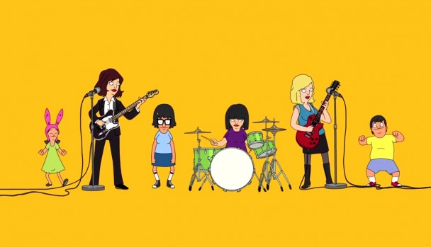 Watch: Sleater-Kinney – “A New Wave (Feat. Bob’s Burgers)” Video