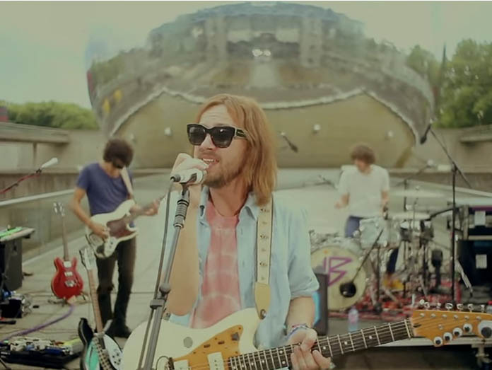 Watch Tame Impala Perform “Let It Happen” at a Mirrored Geodesic Dome