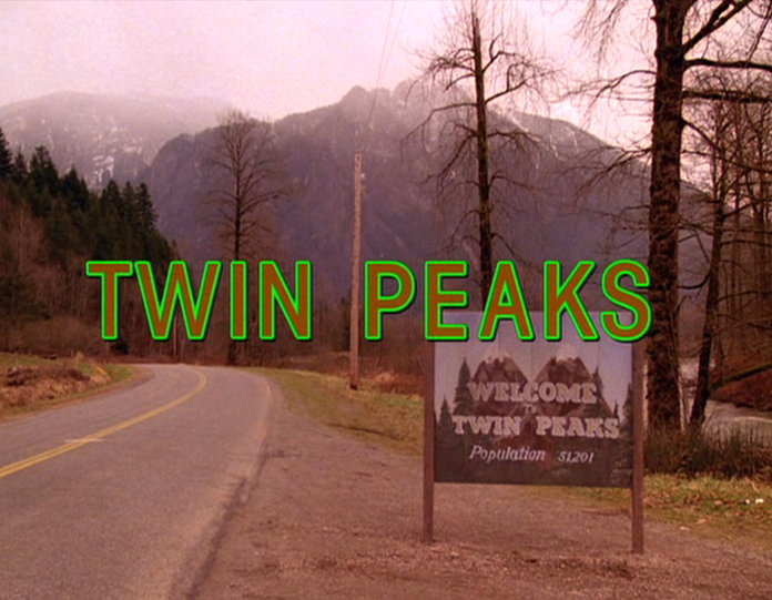 Twin Peaks Title Card (Photo Courtesy of CBS Photo Archive and Paramount+