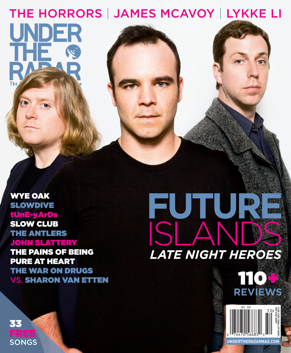 Under the Radar Announces the June/July Issue Featuring Future Islands on the Cover