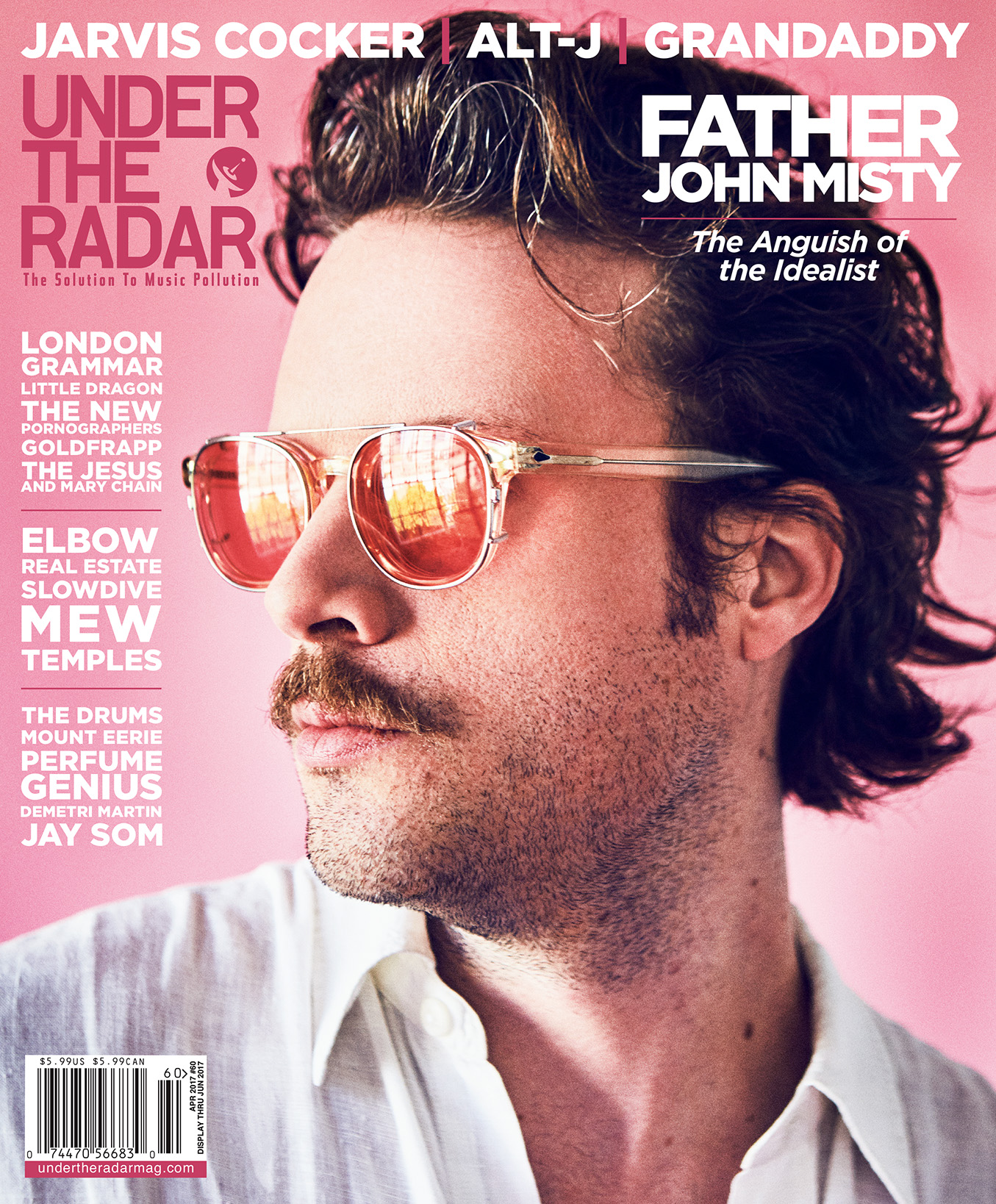 Under the Radar Announces Spring 2017 Issue with Father John Misty on the Cover