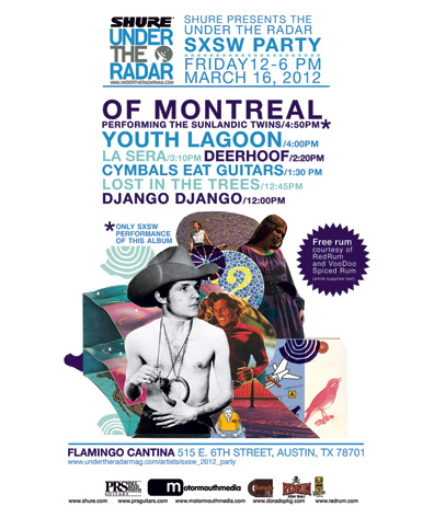 of Montreal to Perform The Sunlandic Twins in its Entirety at Under the Radar’s SXSW Party