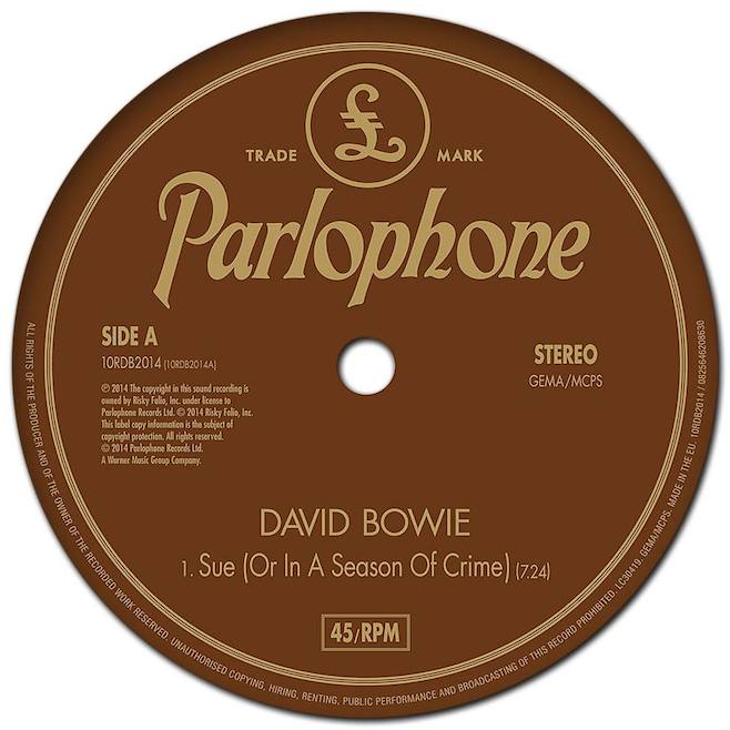Listen: David Bowie - “Sue (Or In A Season of Crime)”