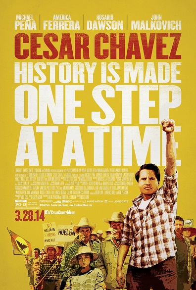Diego Luna and Rosario Dawson Discuss “Cesar Chavez”