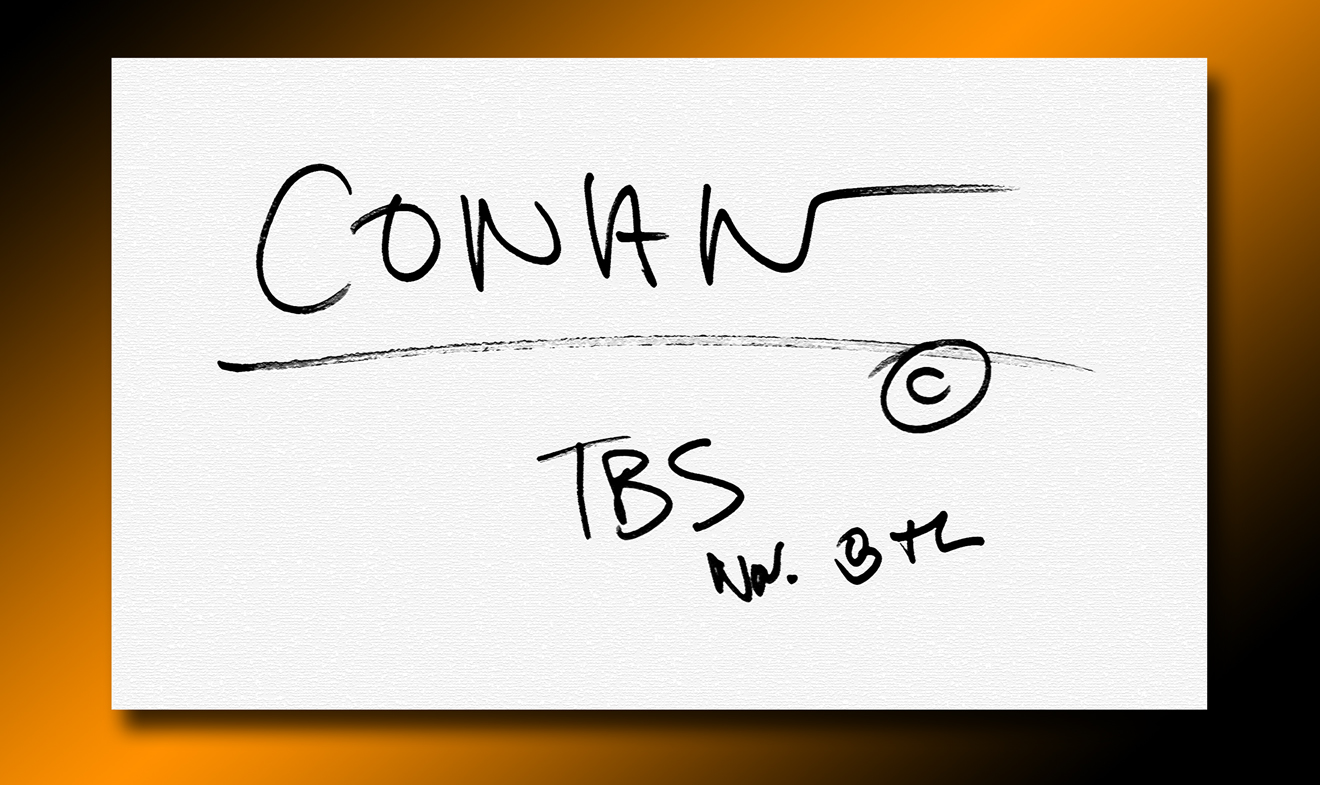 Conan O’Brien Announces New Show Name