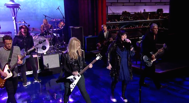 Watch: Foo Fighters and Heart on Letterman