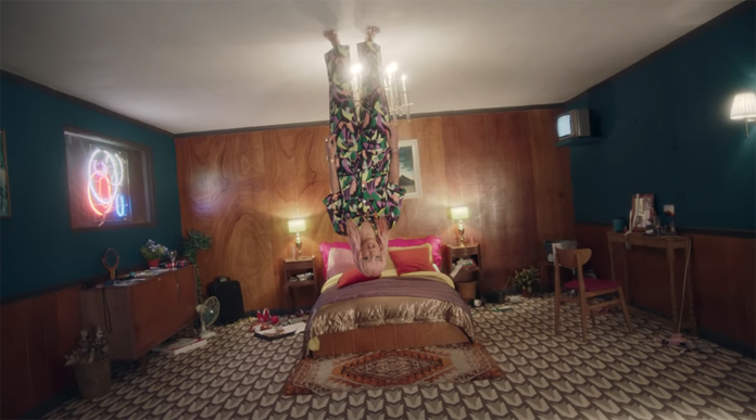 Lily Allen Walks on the Ceiling in the Video for “Lost My Mind”