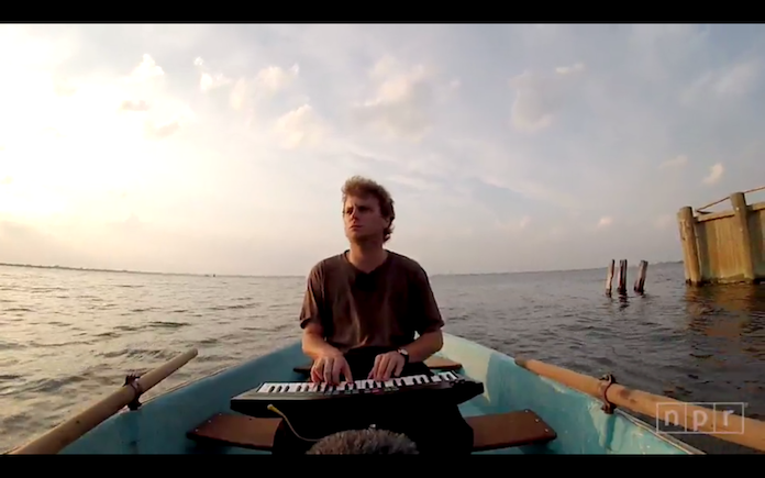 Watch: Mac DeMarco Performs “No Other Heart” in a Rowboat