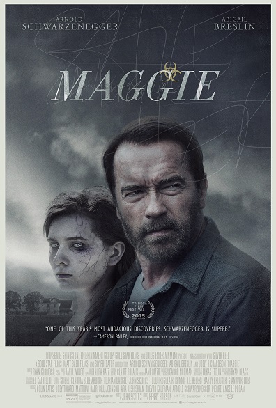 Arnold Schwarzenegger on “Maggie”