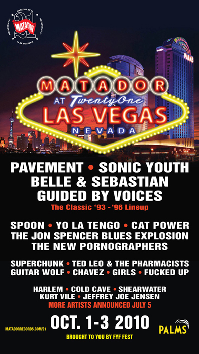 Matador Records’ 21st Birthday Party in Vegas to Feature Guided By Voices Original Lineup