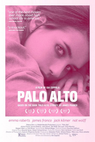 James Franco and Gia Coppola on their collaborative film, Palo Alto