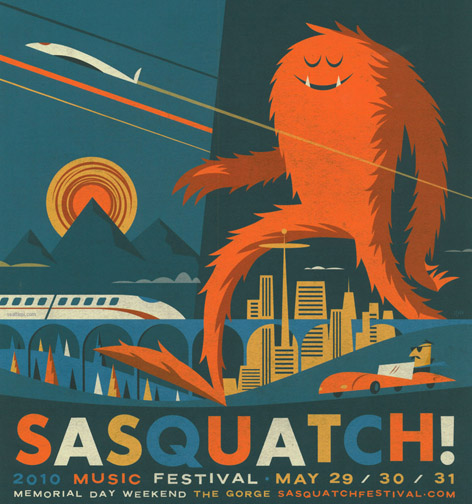 2010 Sasquatch! Festival Lineup Announced