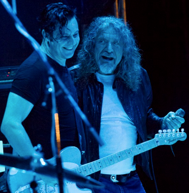Watch: Jack White and Robert Plant Cover Led Zeppelin’s “The Lemon Song” Live