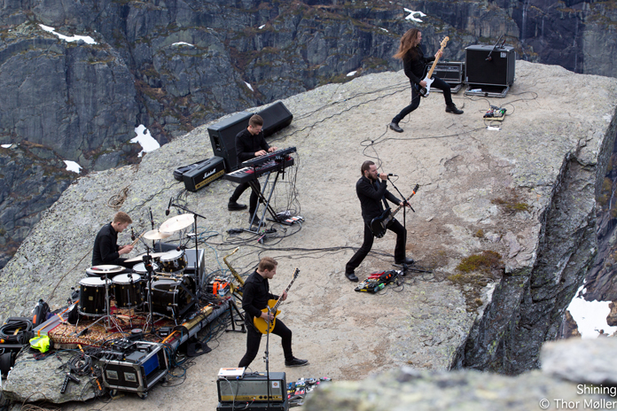 Check Out Insane Photos of Shining Performing Cliffside in Trolltunga, Norway