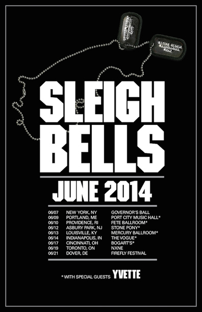 Sleigh Bells Announce Tour Dates